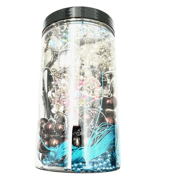 Mystery Jewelry Jar #1316 Wearable Quality Pieces 2lb Necklace Bracelet Earrings - Picture 1 of 4